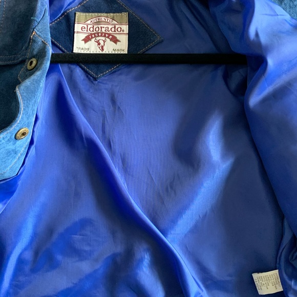 Suede leather unisex jacket - Picture 7 of 7